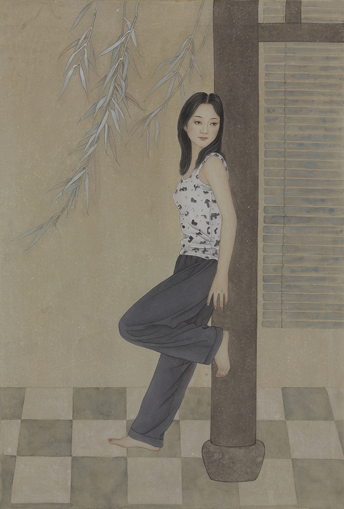 陈苏-工笔人物画2